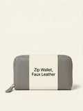 Vivienne Westwood Orb faux-leather wallet with zip fastening (British brand)