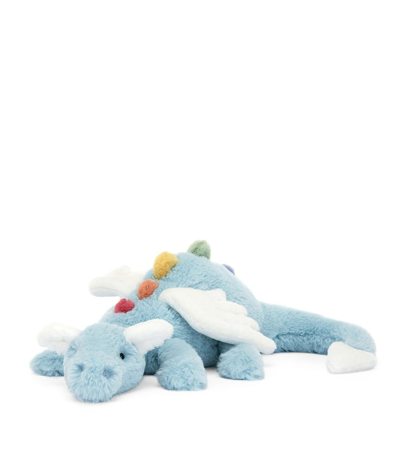 Jellycat Large Sky Dragon plush toy 12cm, imported from the UK