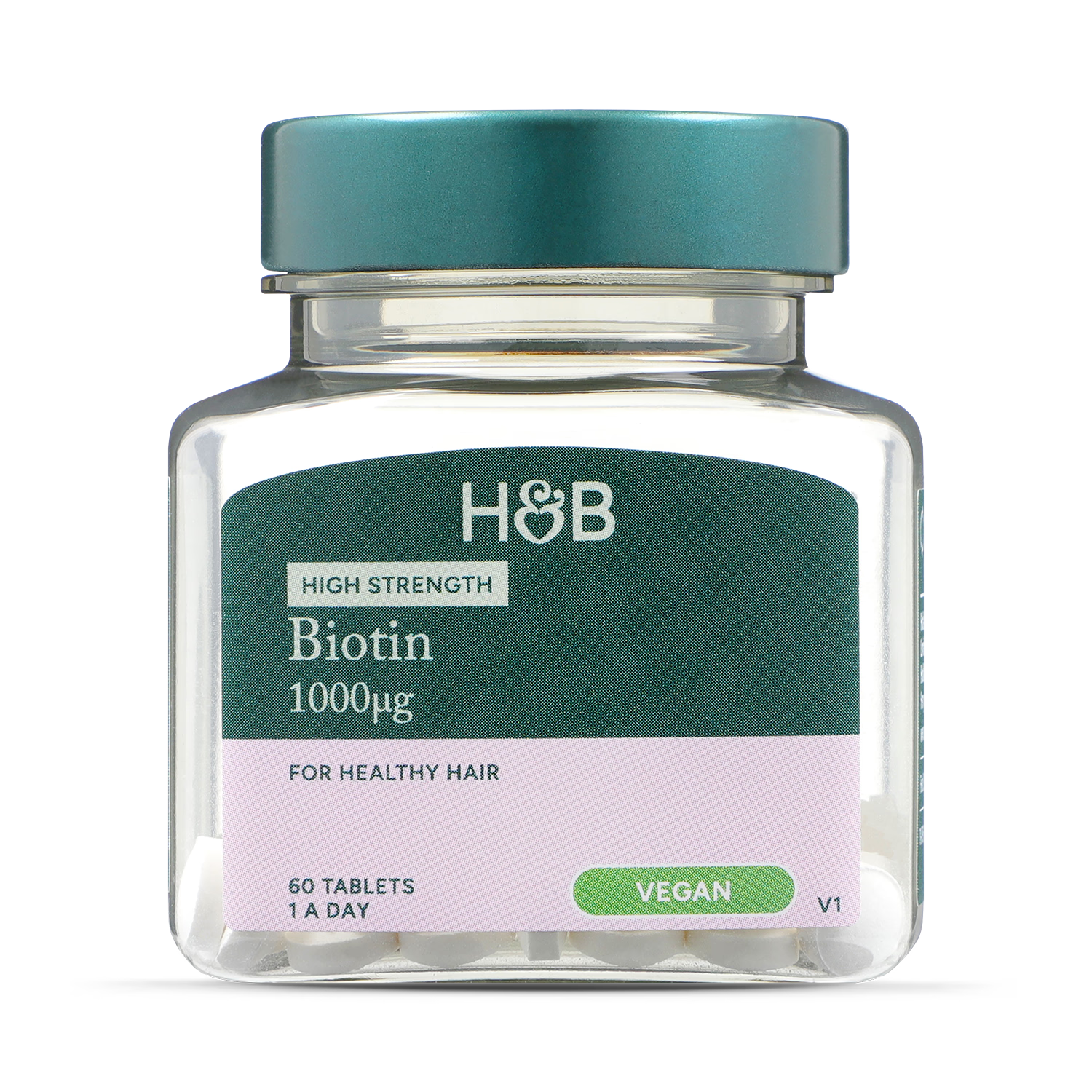 Holland & Barrett Biotin 1000ug Hair Tablets 60, UK version