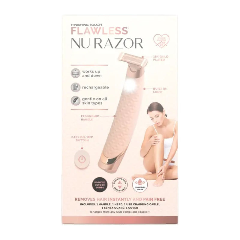 Flawless Nu Razor lady shaver gold (British brand)