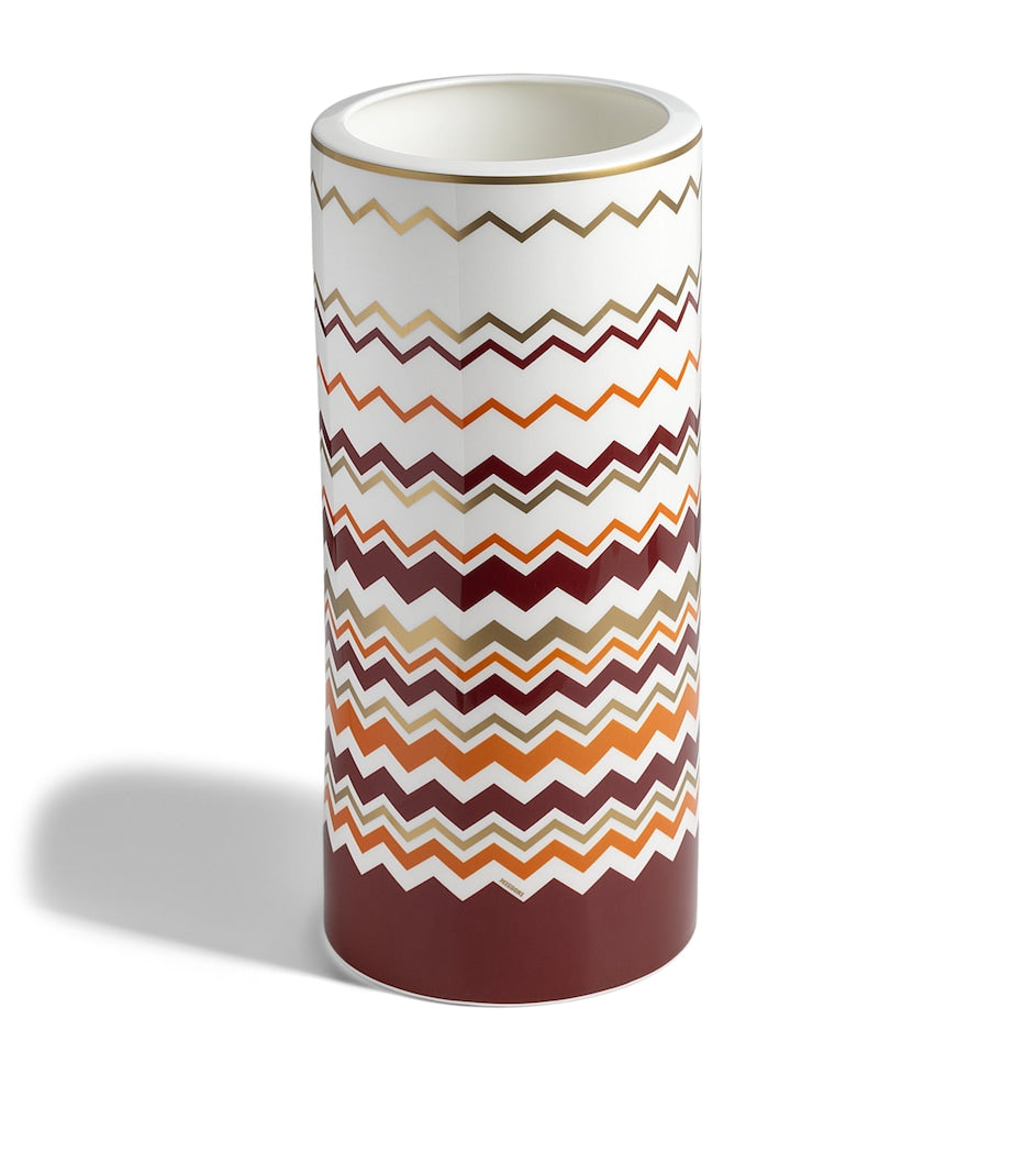Missoni Home Iconic High Vase 36cm, imported from the UK
