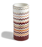 Missoni Home Iconic High Vase 36cm, imported from the UK