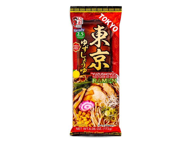Itsuki Tokyo yuzu shoyu ramen noodle soup, UK version