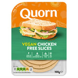 Quorn Vegan Chicken Free Slices 100g GOODS Sainsburys   