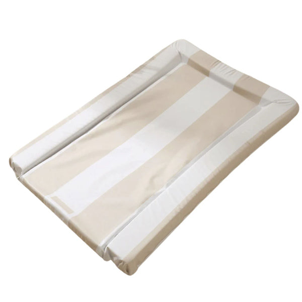 Tiny Bed Company Hamptons baby changing mat Greige - British product