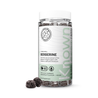 Holland & Barrett Known Berberine Grapefruit Flavour Gummies 60 Gummies- Buy online at McGrocer