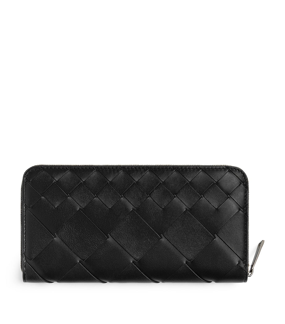Bottega Veneta Intrecciato zip-around wallet, UK version