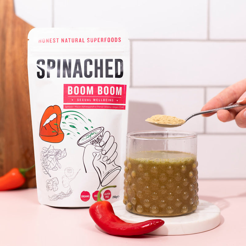 Spinached Boom Boom superfood powder 200g, UK version