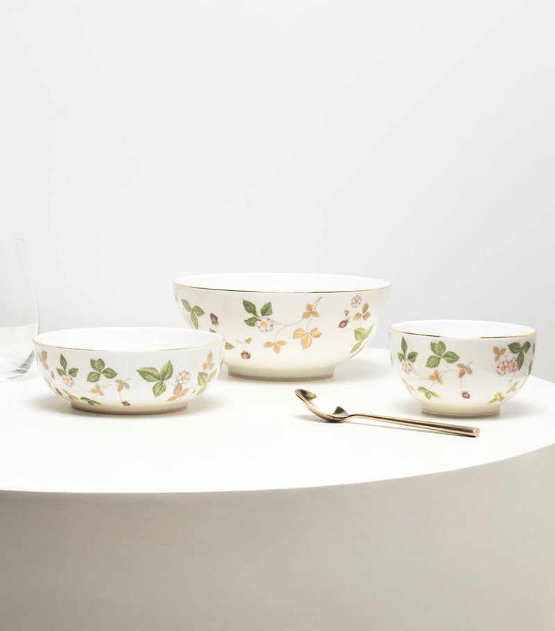 Wedgwood Wild Strawberry bowl 18cm (British brand)