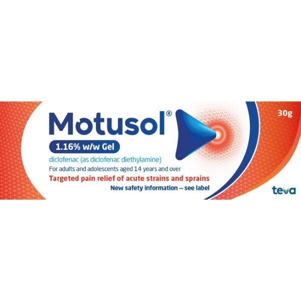 Motusol 1.16% Diclofenac Gel 30g