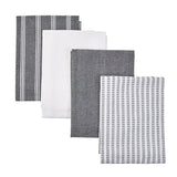 Habitat Grey Butchers Stripe 4pk GOODS Sainsburys   