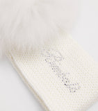 Bimbalo wool-blend pom-pom headband - British product