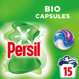 Persil Bio 3 in 1 Laundry Detergent Washing Capsules 15 Washes detergents & washing powder Sainsburys   