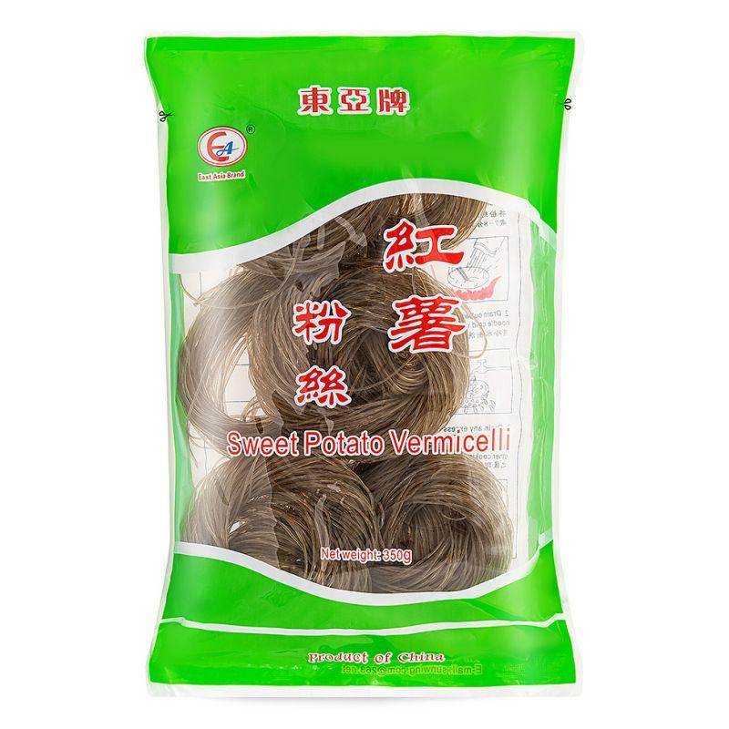 East Asia Sweet Potato Vermicelli Round, imported from the UK