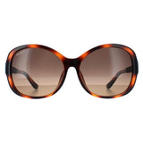 Salvatore Ferragamo sunglasses tortoise brown gradient butterfly, UK version