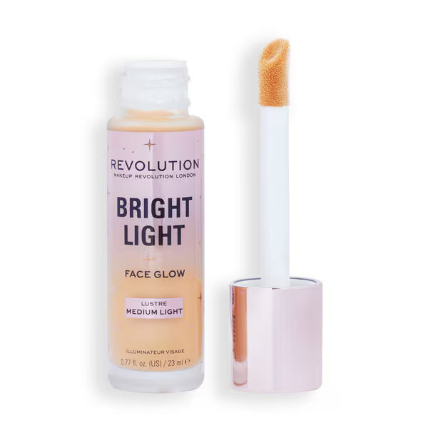 Revolution Face Glow Lustre Medium Light, imported from the UK