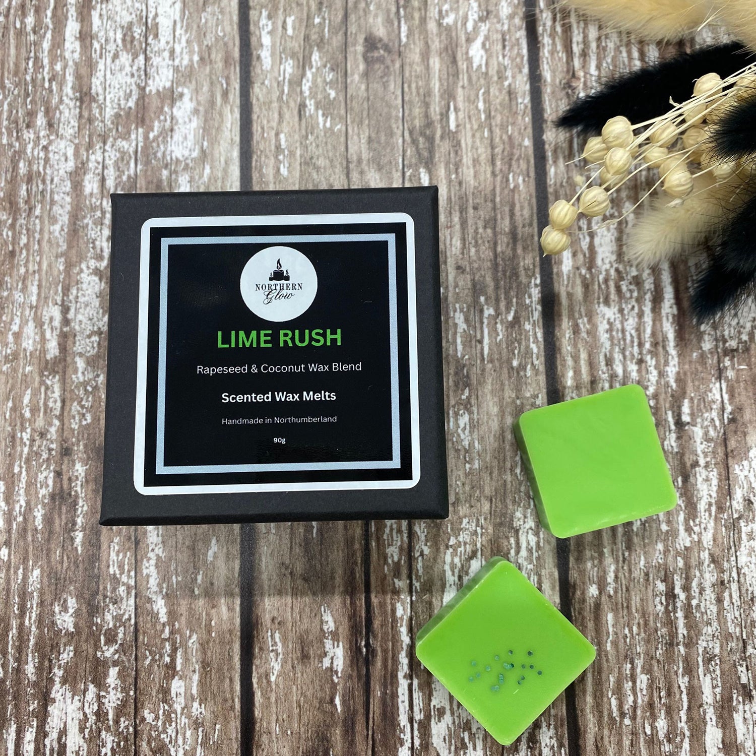Lime Rush scented wax melt 90g (British brand)