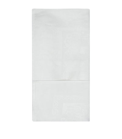 Harrods Thomas Ferguson Fine Scroll Fabric Napkin 56cm x 56cm- Buy online at McGrocer