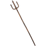 Smiffys bronze extendable trident 137cm, UK version