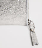 Comme des Garçons small leather half-zip wallet, UK version