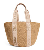 Chloé Large Woody basket bag, imported from the UK