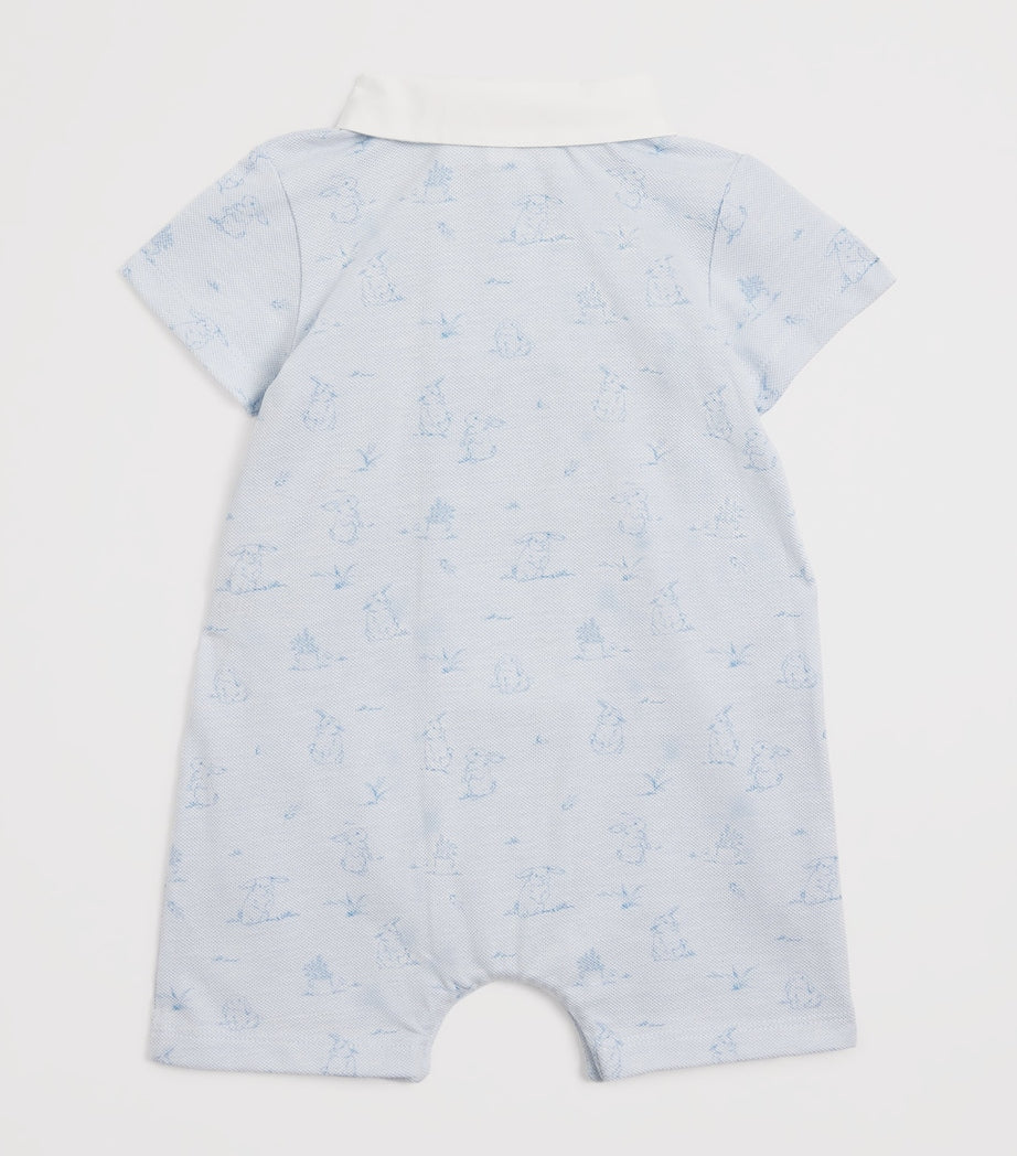 Patachou cotton printed baby playsuit for 1-24 months, imported from the UK