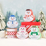 Spongellé holiday snowman body buffer winter jasmine (British brand)