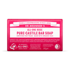 Dr Bronner All-One Rose Pure-Castile Bar Soap 140g