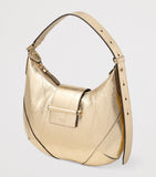 Jimmy Choo gold-tone metallic shoulder bag small bar, UK version