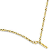 Police gold stamp necklace for mens (British brand)