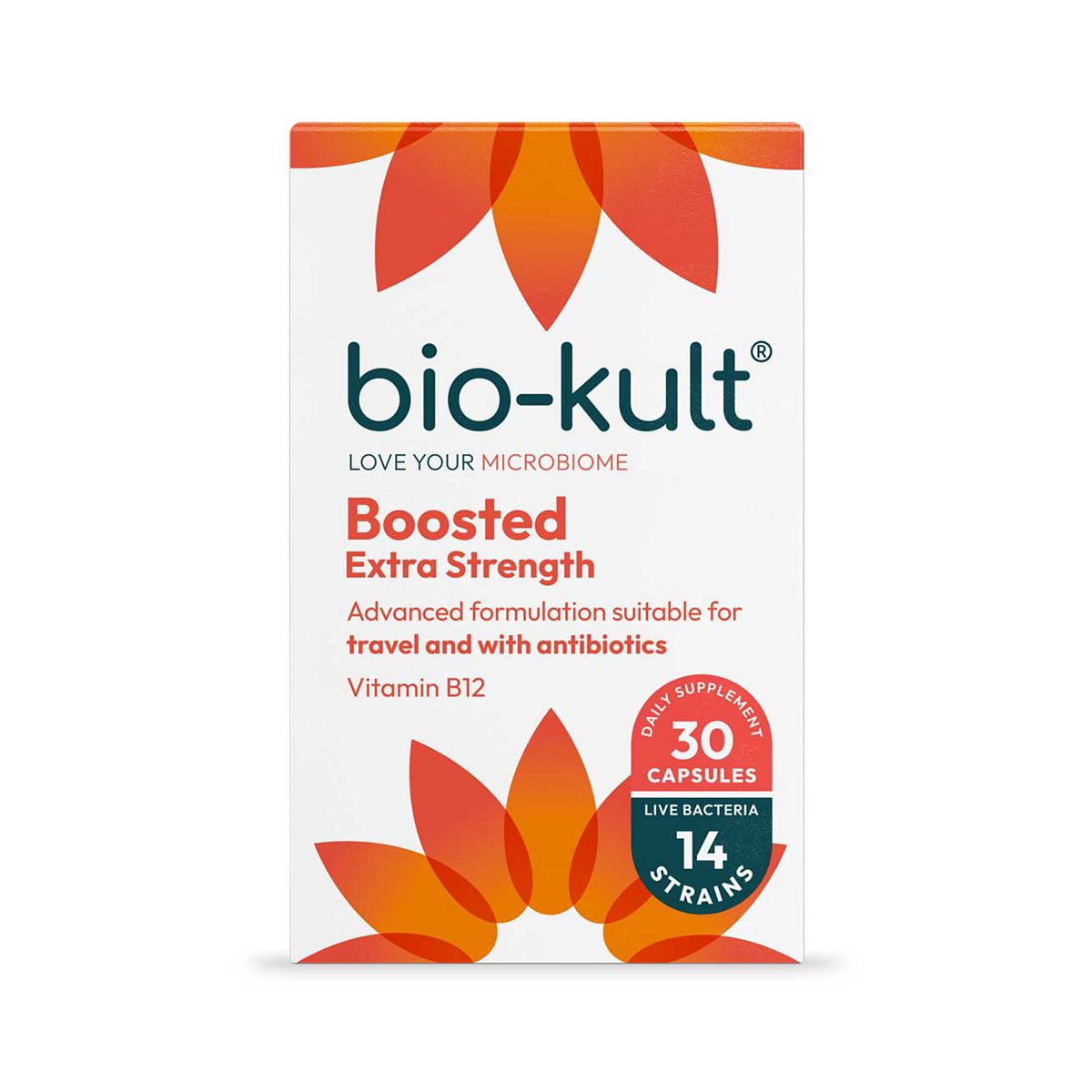 Bio-Kult Boosted Extra Strength Gut Supplement - 30 Capsules General Health & Remedies Boots   