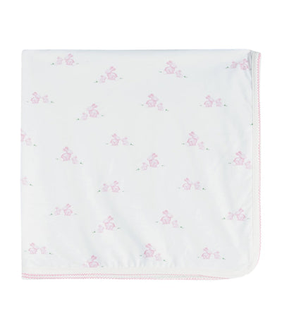 Harrods Trotters Organic Cotton Lapinou Bunny Blanket- Buy online at McGrocer