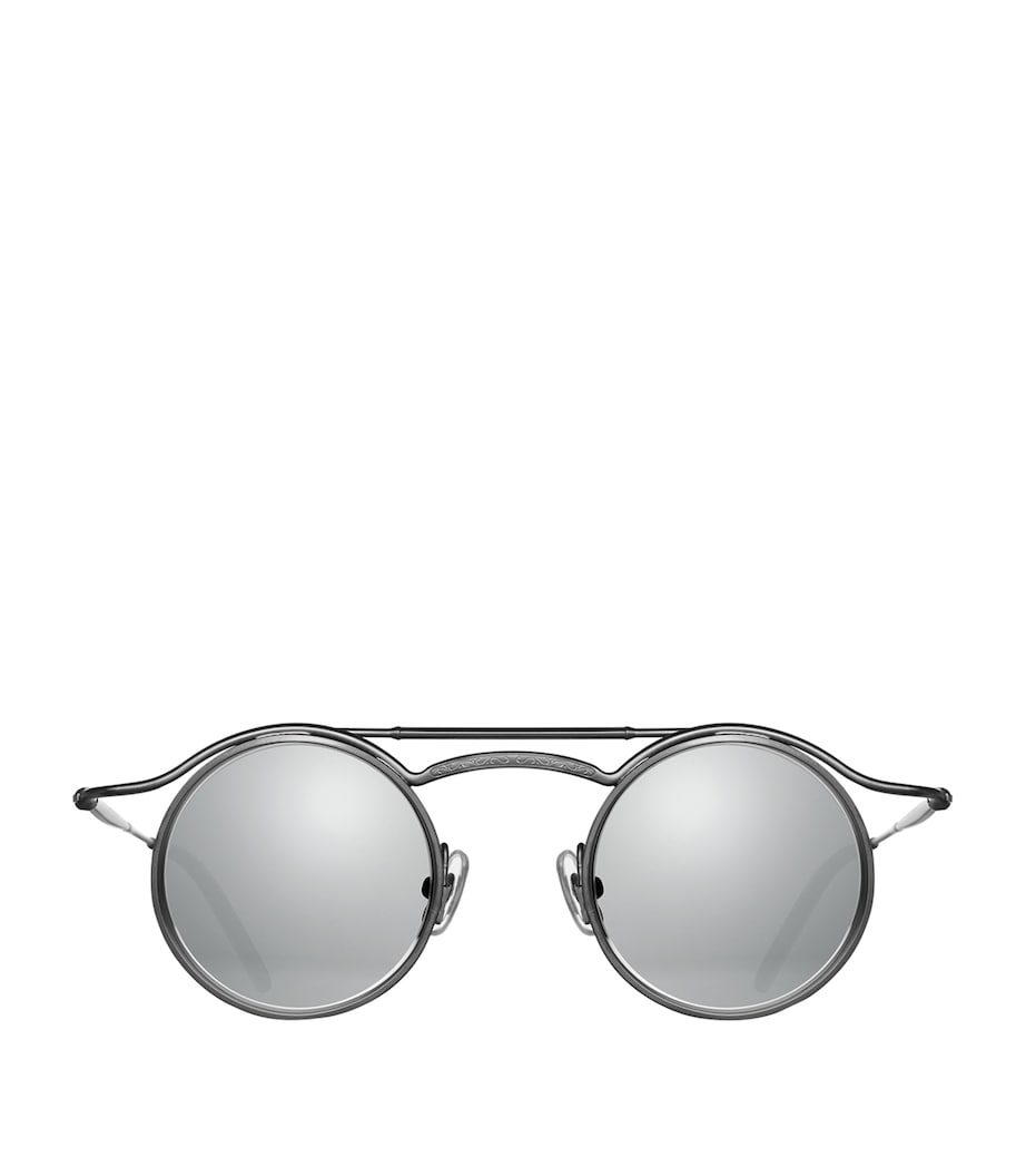 Matsuda Cross-Bar metal sunglasses - British product