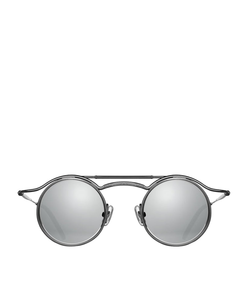 Matsuda Cross-Bar metal sunglasses - British product
