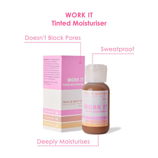 Skin in Motion - WORK IT Tinted Moisturiser 30ml GOODS Superdrug   