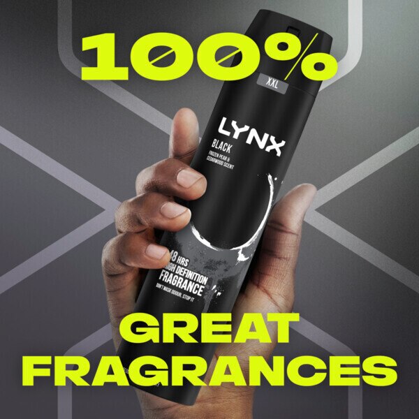 Lynx Deodorant Aerosol Bodyspray Xxl Black 250ml GOODS Superdrug   