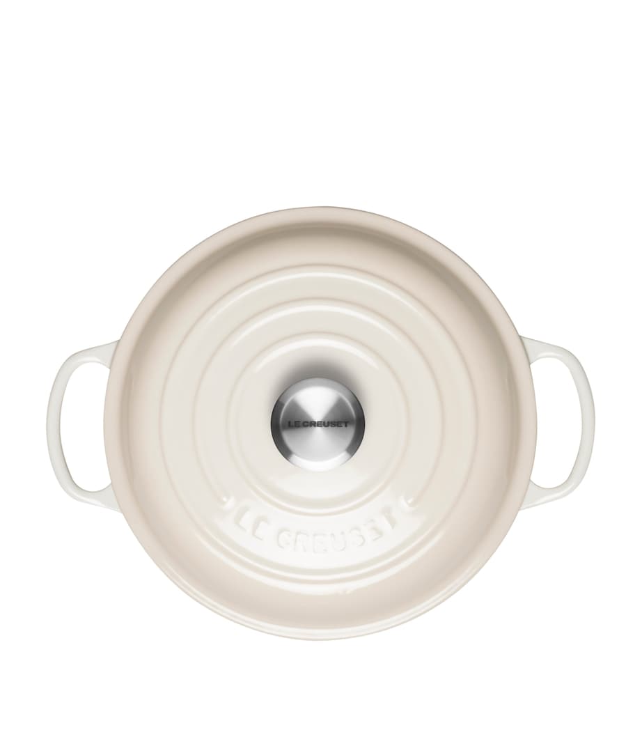 Le Creuset cast iron casserole dish 26cm, UK version