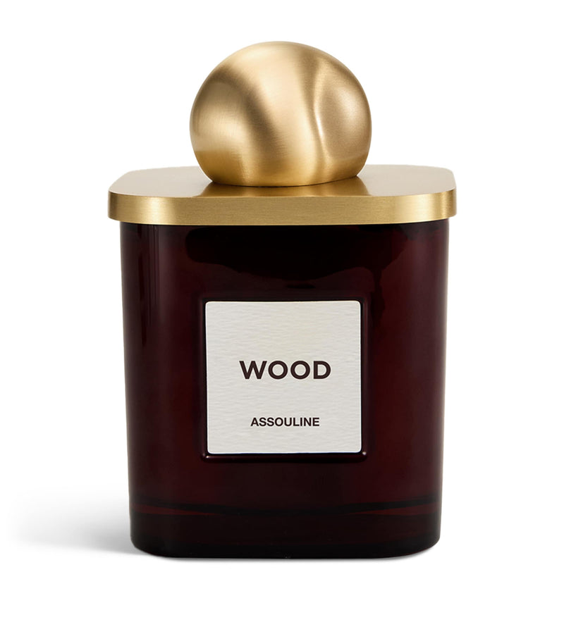 Assouline Wood Candle 260g - British product