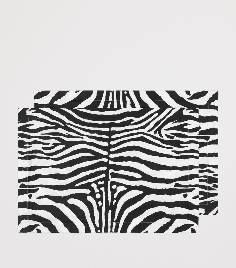 Dolce & Gabbana Casa zebra print pillowcases 60cm x 90cm - British product