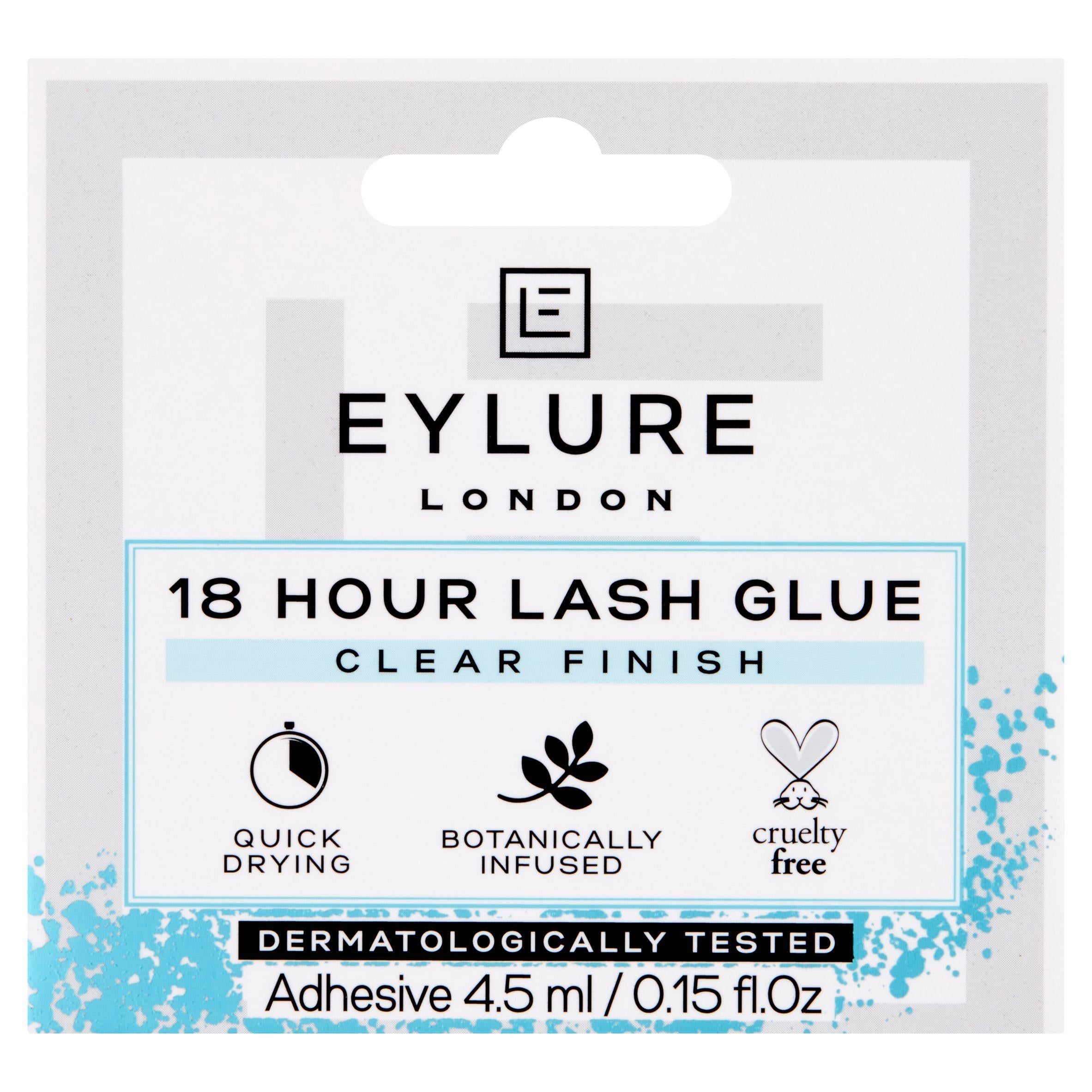 Eylure 18 Hour Lash Glue Clear Finish 4.5ml Beauty at home Sainsburys   