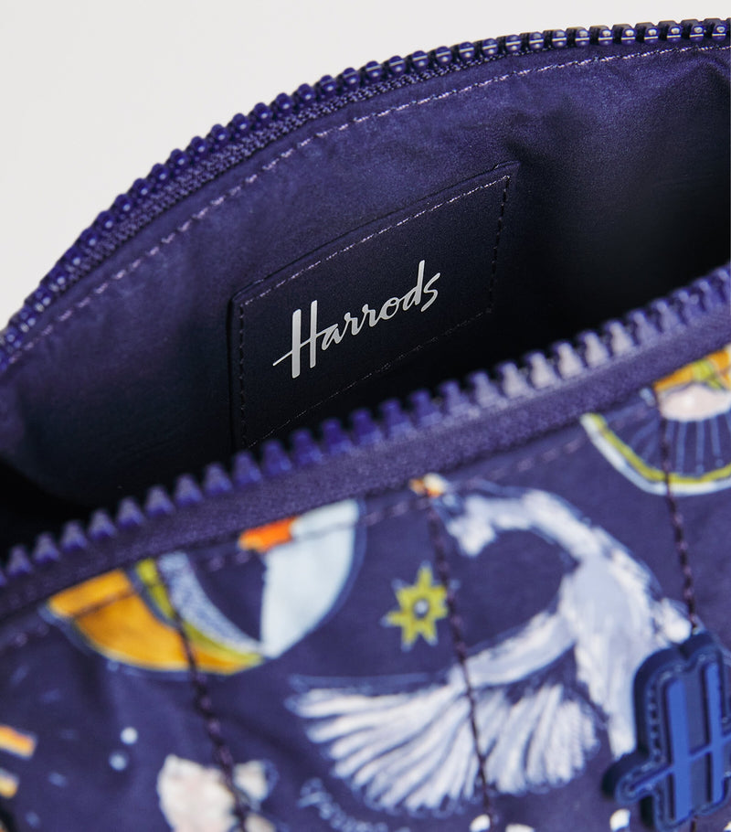 Harrods Quilted Night Sky Pencil Case, UK version