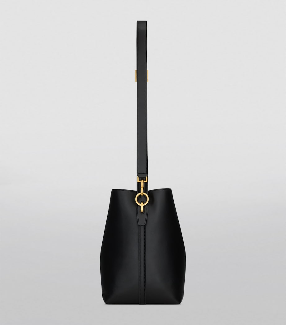 Saint Laurent Le 37 bucket bag in smooth leather - British product