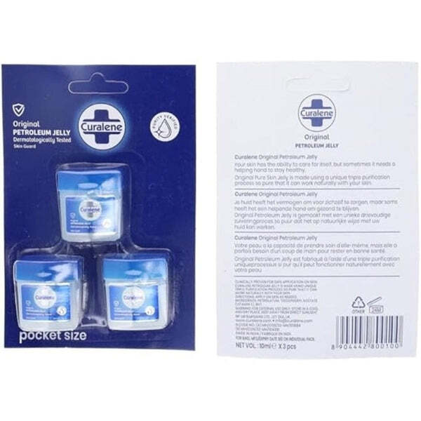 Curalene original petroleum jelly 10ml 3 pack - British product