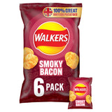 Walkers Smoky Bacon Multipack Crisps 6x25g GOODS Sainsburys   