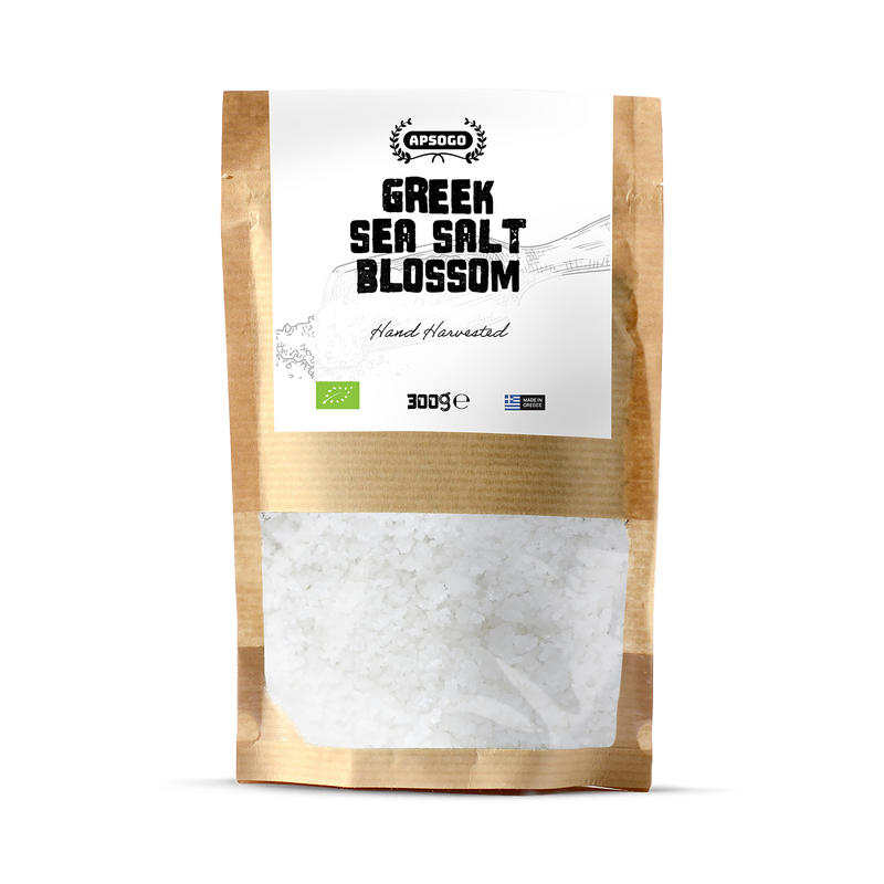APSOGO sea salt blossom 300g (British brand)