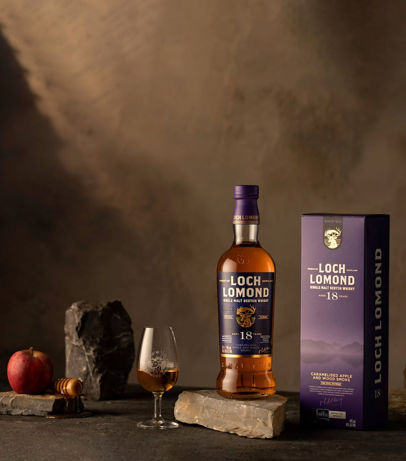 Loch Lomond 18-year-old single malt Scotch whisky 70cl, UK version