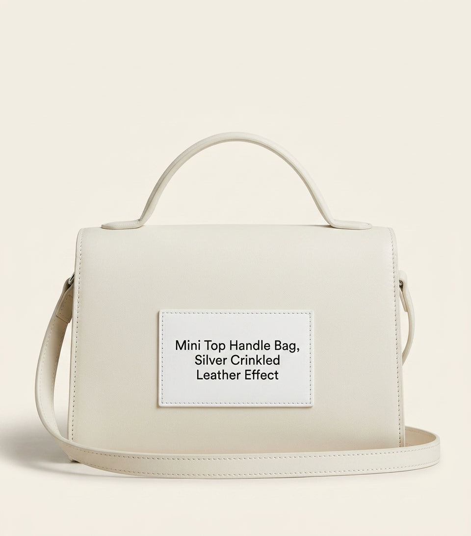 Balenciaga Metallic Le City Nano top-handle bag, UK version