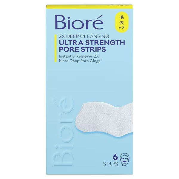 Bioré pore strips with tea tree oil 6 pack - British product