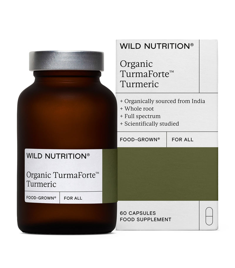 Wild Nutrition Full Spectrum Turmeric supplement 60 capsules (British brand)