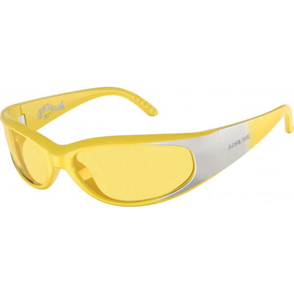 Arnette AN4302 yellow plastic frame sunglasses 62mm, UK version